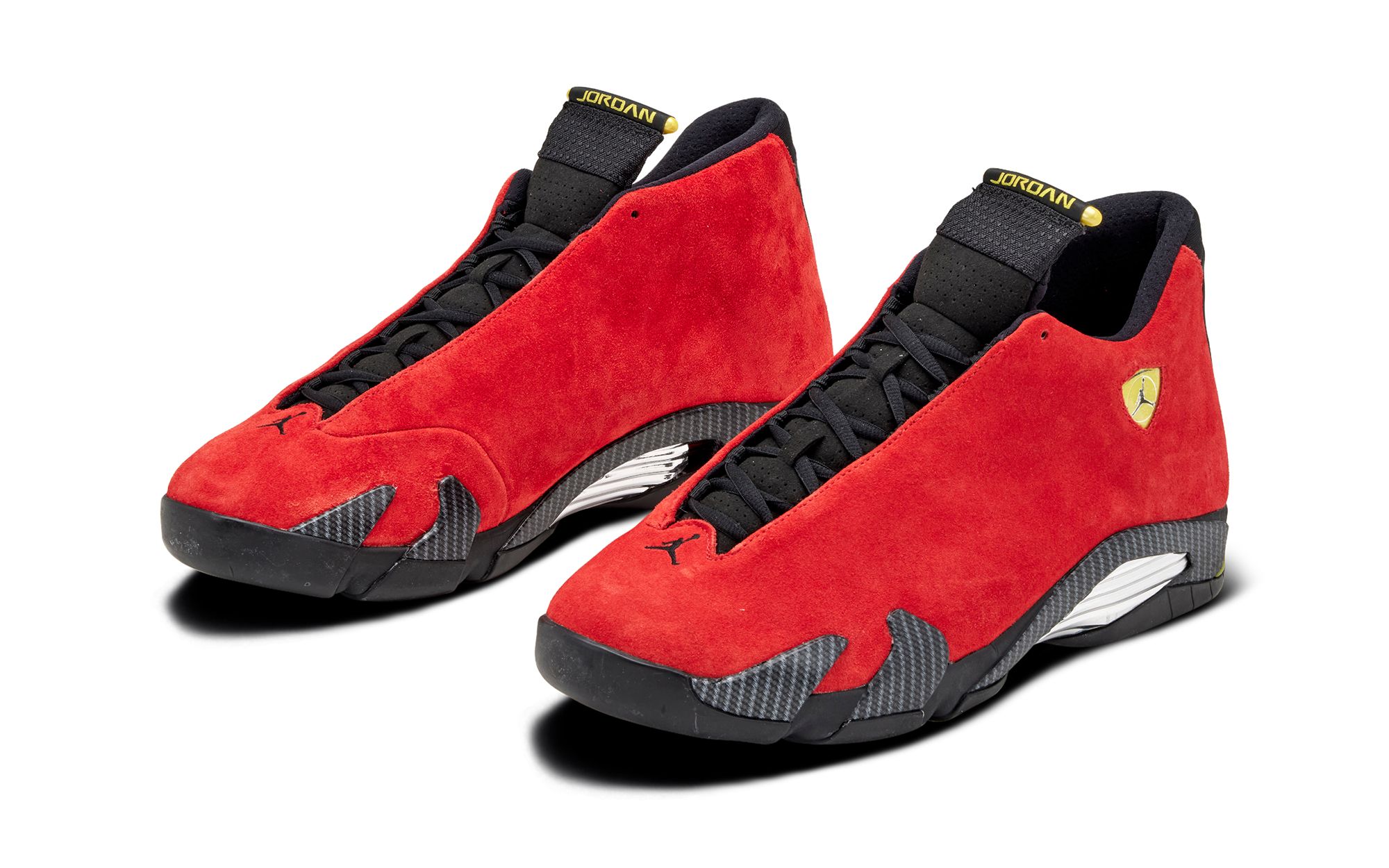 Air jordan 14 ferrari on sale