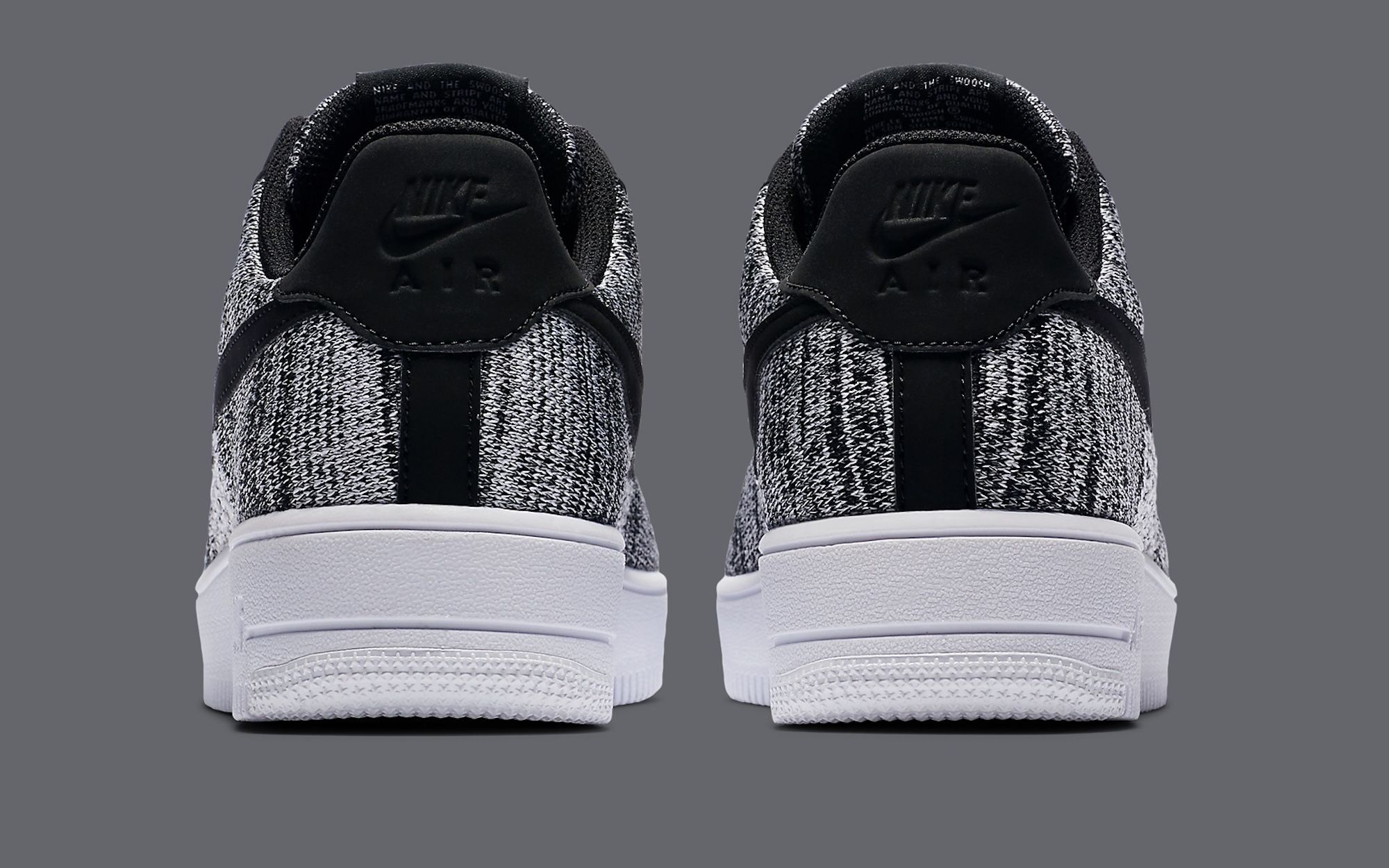 nike air force 1 low flyknit 2.0 oreo