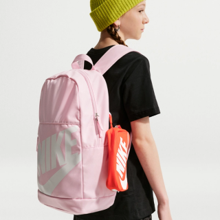 Big Kids' Nike Elemental Backpack (20L) "Pink Foam" (SKU: HJ4186-663). Photo via NIke.