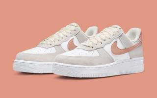 The Air Force 1 Low is Available Now With Dusted Clay Checks