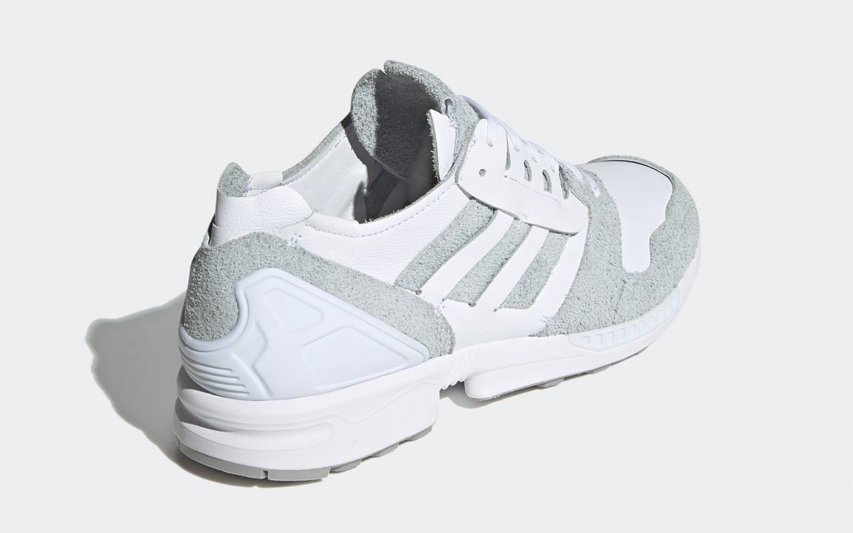 adidas ZX 8000 “Minimalist Icons” is Made of White Leather and