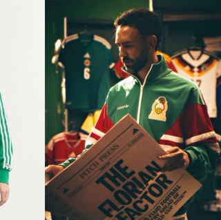 Heritage apparel from adidas' Mexico Fan Collection ahead of the 2026 FIFA World Cup™ tournament.