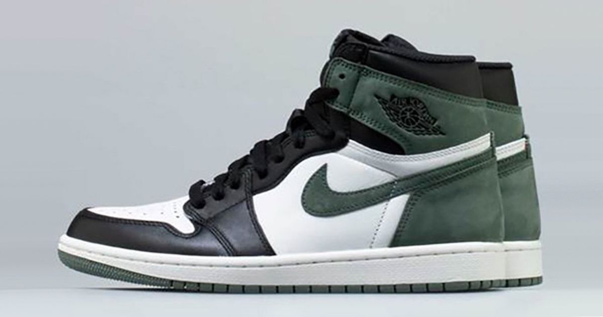 air jordan 1 clay green