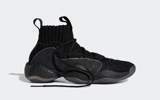 Available Now // Translucent-Toe Triple Black adidas Crazy BYW X