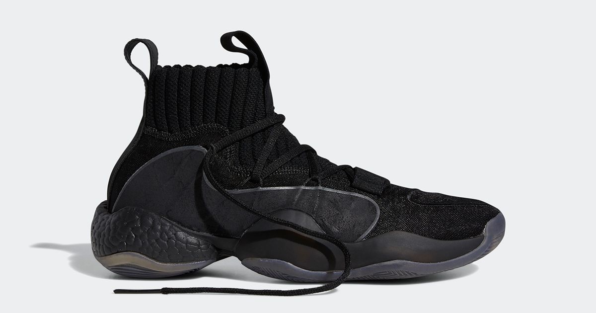 Available Now // Translucent-Toe Triple Black adidas Crazy BYW X ...