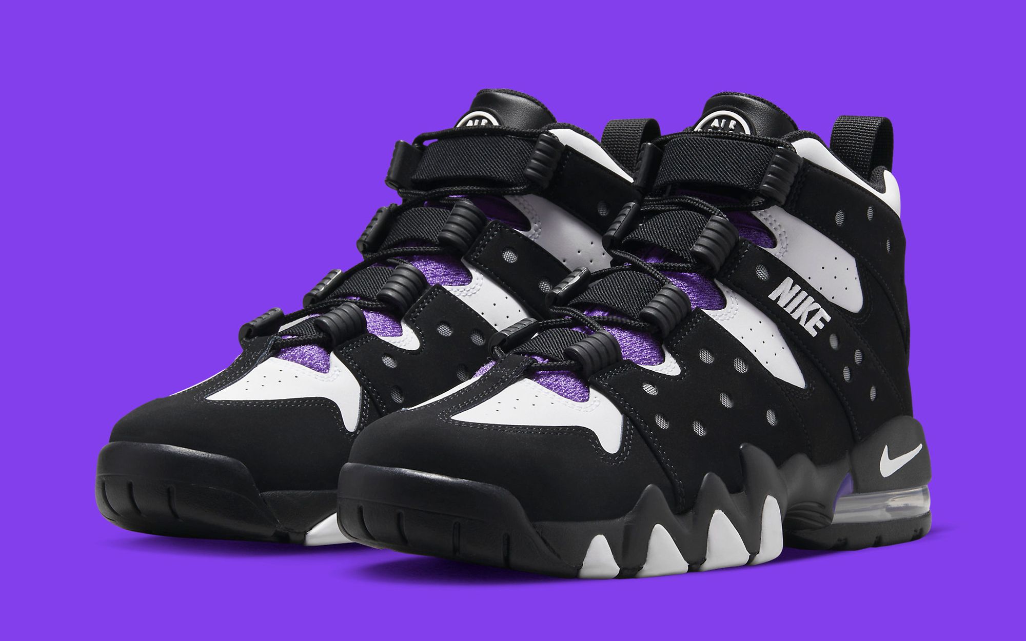 Clip vlinder Volharding Let op Charles Barkley's OG “Black/Purple” Nike Air Max CB 94 Returns in 2023 |  House of Heat°