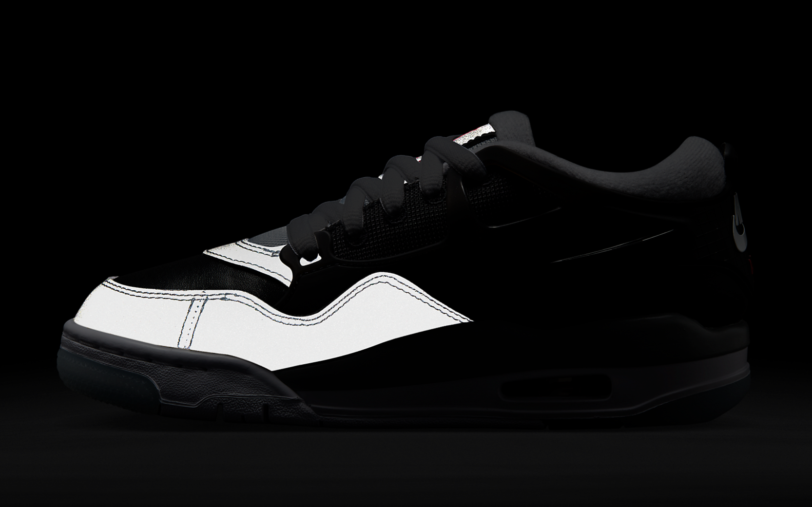 reflective jordan 4s