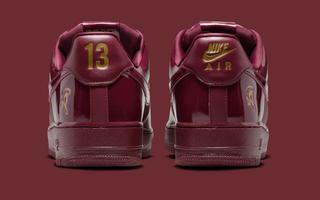 Central Cee's SYNA "Dark Beetroot" Nike Air Force 1 Low collaboration, exclusive to the UK.