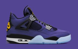 Air Jordan 4 Lakers Imperial Purple Release Date Info