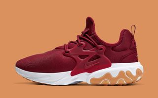Available Now // Nike React Presto in Burgundy/Gum