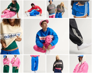 adidas Originals presents the adiSignature Fall 2026 Collection, which features sport-inspired apparel that draws from bold 2000s trends. Photos via adidas.