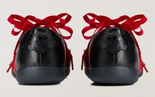 Simone Rocha x adidas Japan Slip-On "Black" (SKU: KJ5248). Photo via adidas.