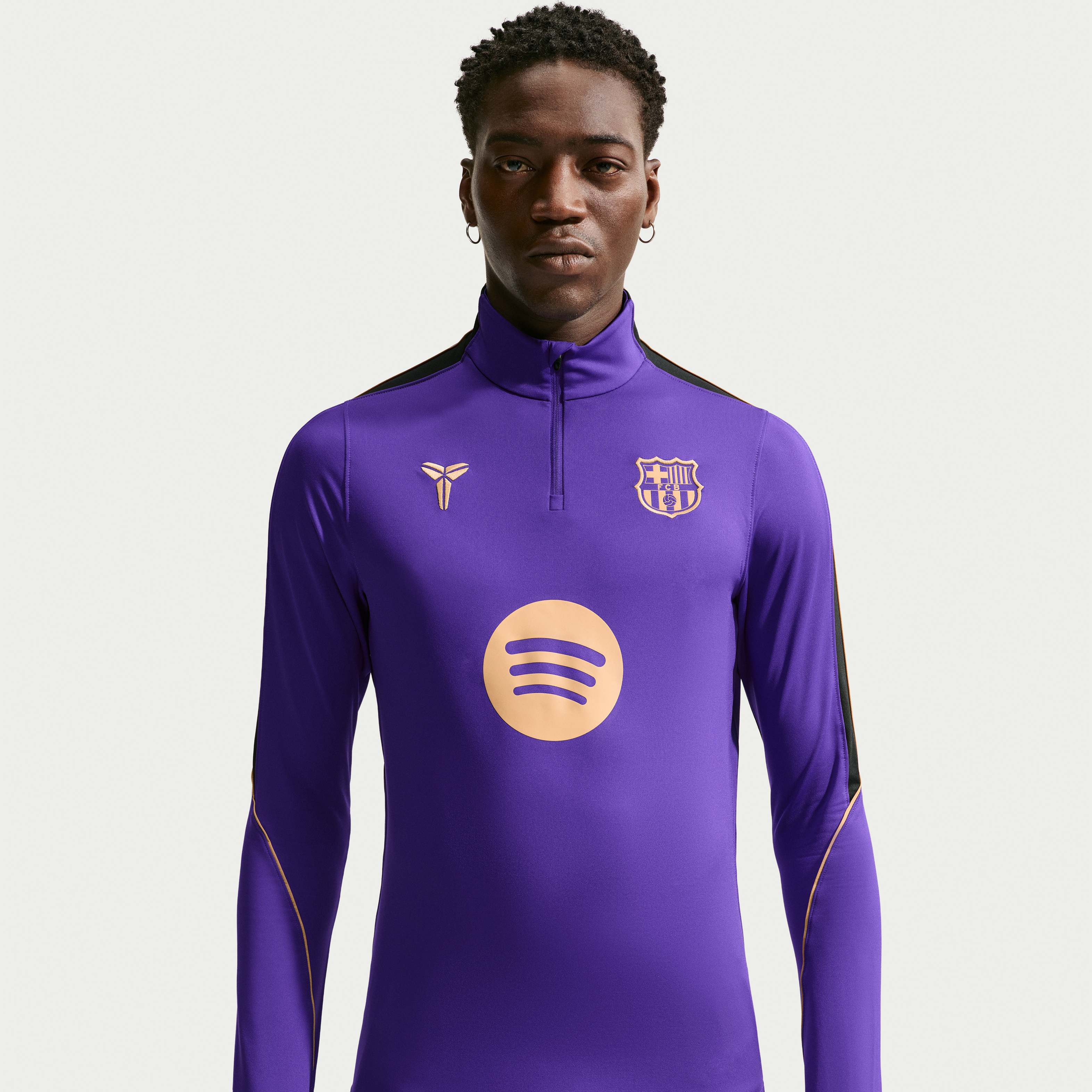 FC Barcelona x Nike Kobe 2026-27 LALIGA training top in purple.
