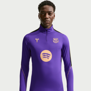 FC Barcelona x Nike Kobe 2026-27 LALIGA training top in purple.