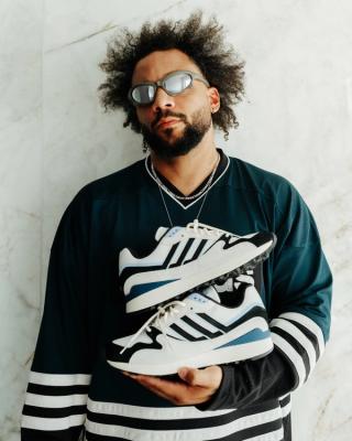 Marcelo for BSTN x adidas Oregon Ultra Tech "O.G. With A Twist." Photo via BSTN.