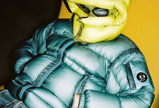 Campaign imagery from C.P. Company's winter collaboration with One Block Down.