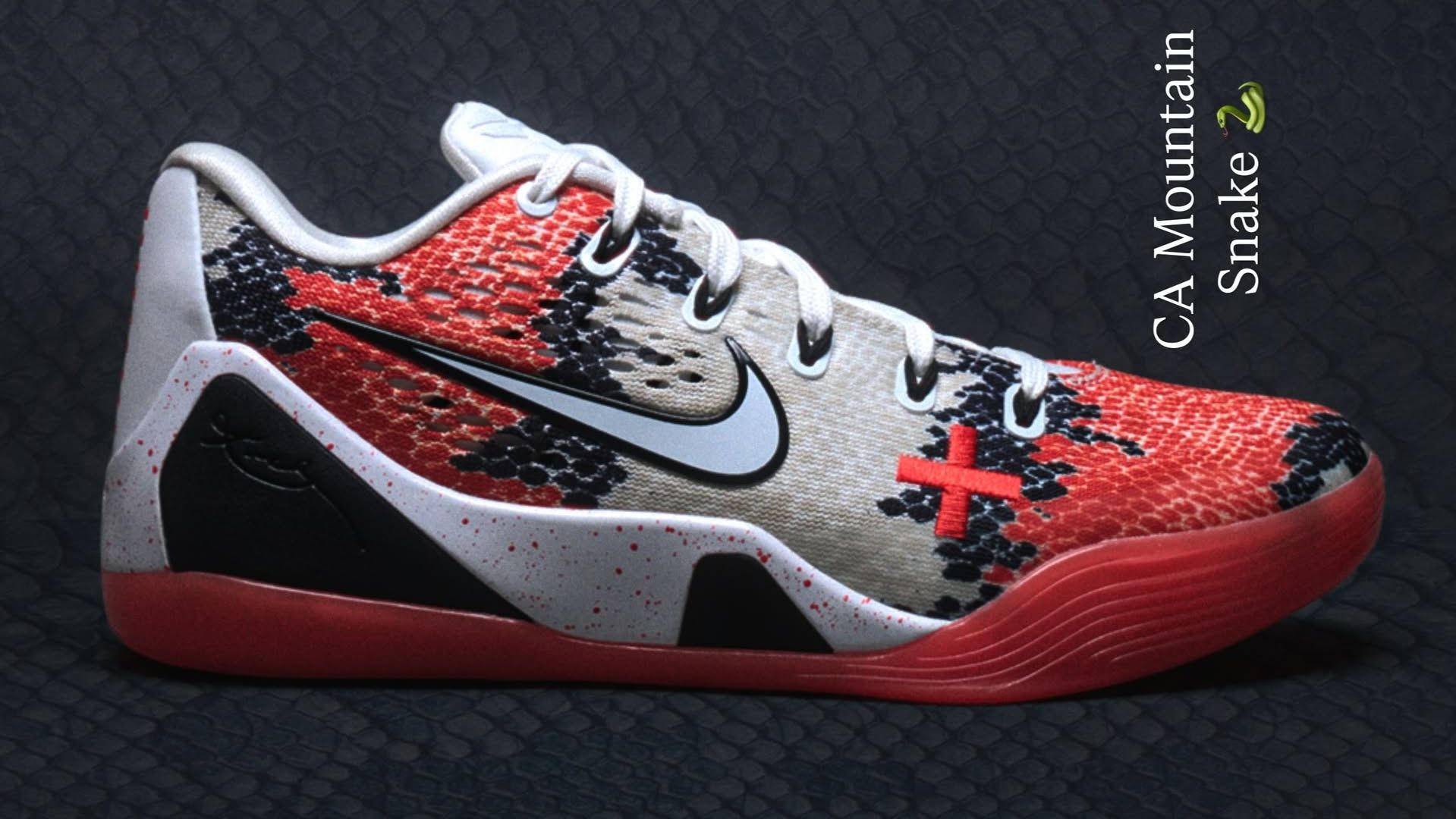 Nike Kobe 9 Elite Low EM “WNBA” Protro basketball shoe in "Orange Frost."