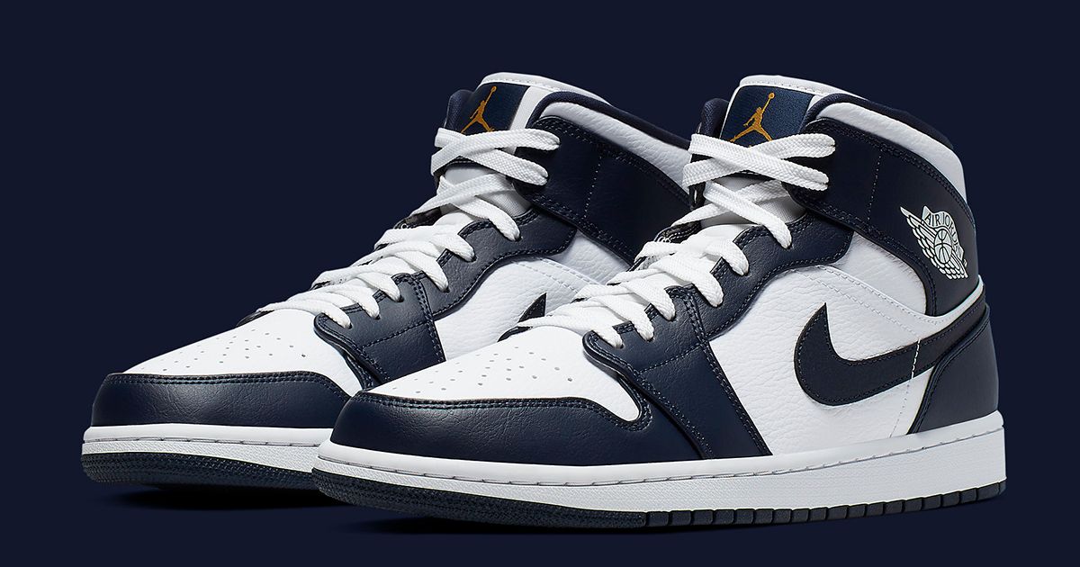 Available Now // The Air Jordan 1 Mid Looks Awesome in Obsidian | House ...