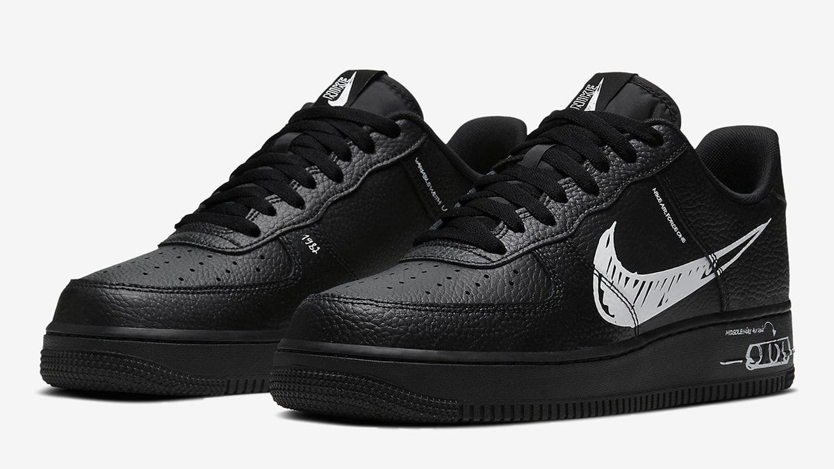 Nike air force 1 and shop blazer sketch feature scribbled stylings