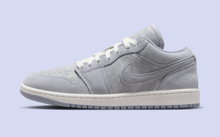Women's Air Jordan 1 Low SE "Wolf Grey" (SKU: IW0819-498). Photo via Nike.
