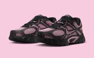 Women's Nike V5 RNR "Black/Medium Soft Pink" (SKU: IX7050-010). Photo via Nike.