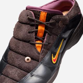 Kids Of Immigrants x Nike T90 Mule "Black/Brown" (SKU: IH4422-201). Photo via Nike.
