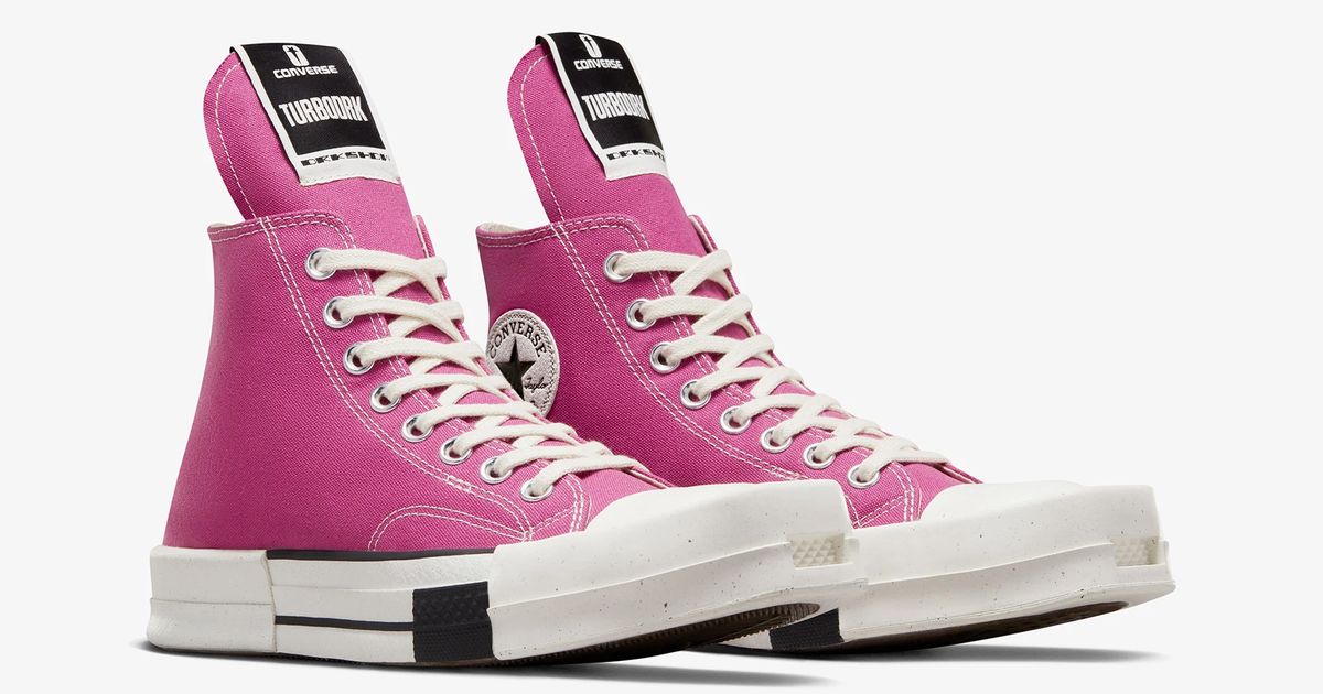 Rick Owens to Release Two New Converse DRKSHDW TURBODRK Colorways