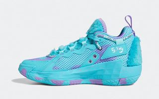 disney adidas dame 7 sulley s42807 release Burgundy 4