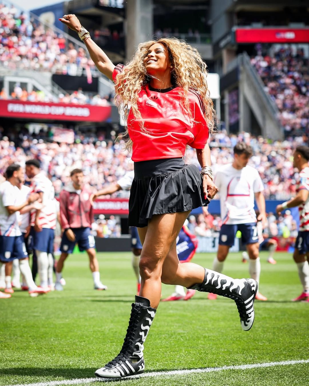 Ciara wearing Brody King's adidas collab.