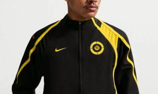 Nike "Total 90 Laser" Woven Jacket inspired by the "Black/Lightning" football boots from 2009.