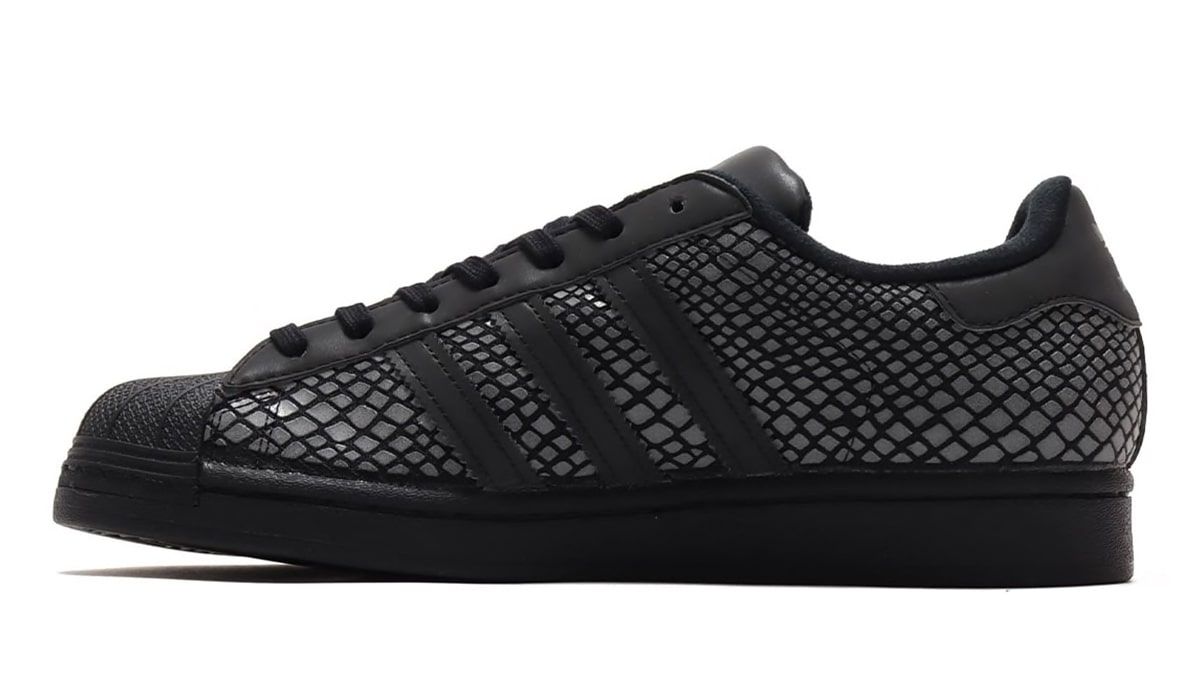 atmos Just Dropped their Glow and Reflective Snakeskin Superstars 