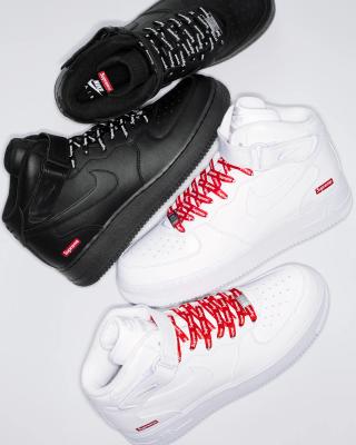 The Supreme x Nike Air Force 1 Mids Release on August 29 House of Heat