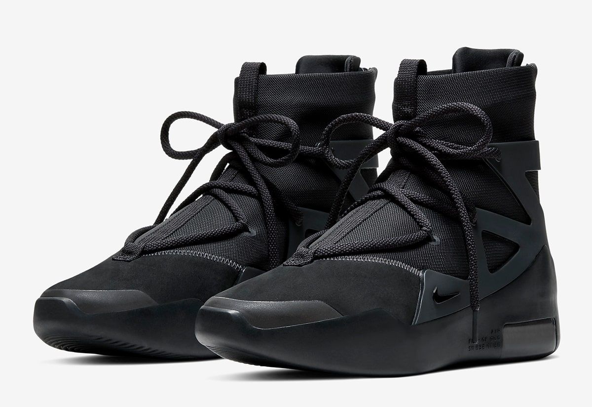 Nike Air Fear of God 1 Triple Black Releasing Again on July 4th House of Heat