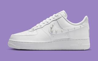 Nike Air Force 1 Low Adds Pearl-Studded Swoosh for Summer
