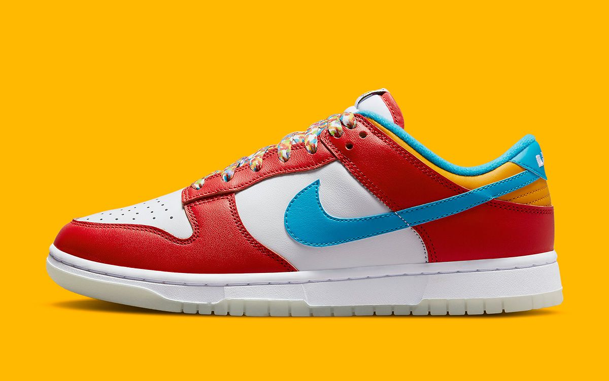 Where to Buy the LeBron x Nike Dunk Low “Fruity Pebbles” | House