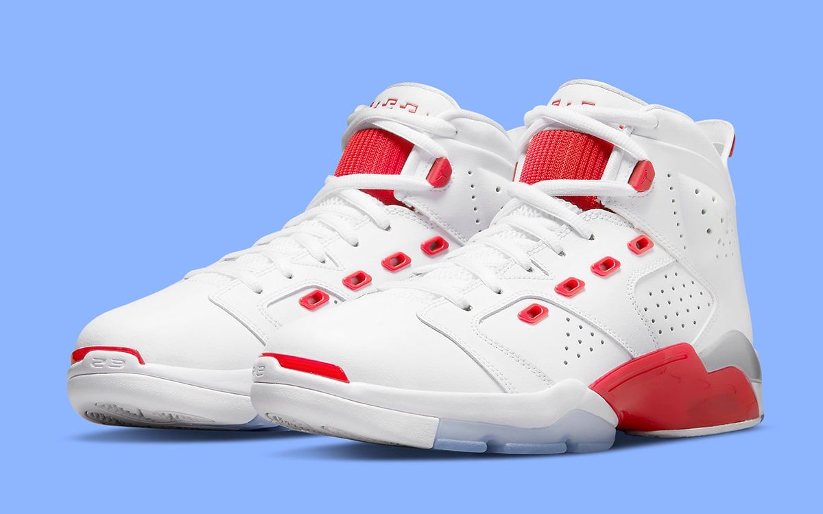 Air Jordan 6-17-23 Surfaces in New White and Red Scheme | House