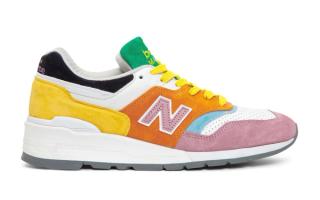 These Colourful Staud x New Balance 997 Sneakers are Inspired by Princess Diana