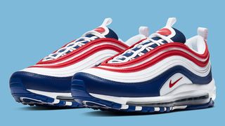 nike air max 97 white navy red cw5584 100 release date info 1