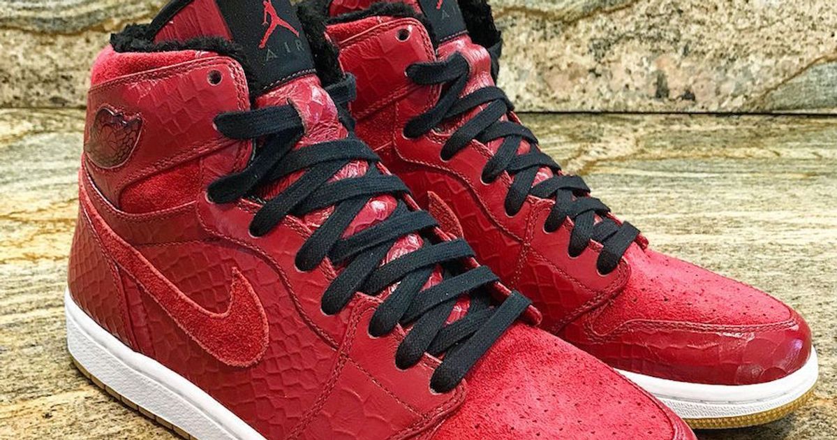 From the sample vault : Air Jordan 1 “Red Python” | House of Heat°