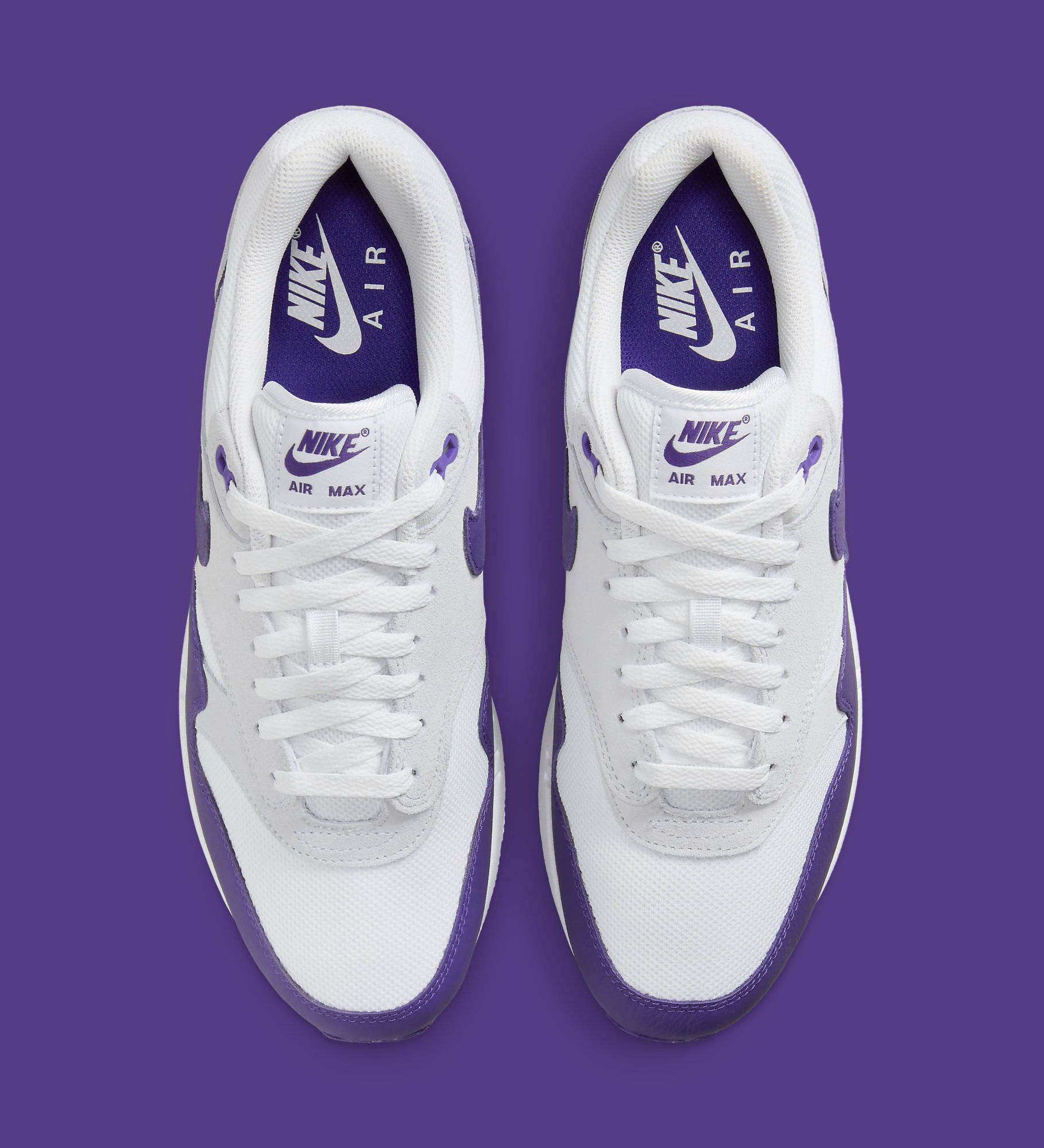 air max 1 white purple