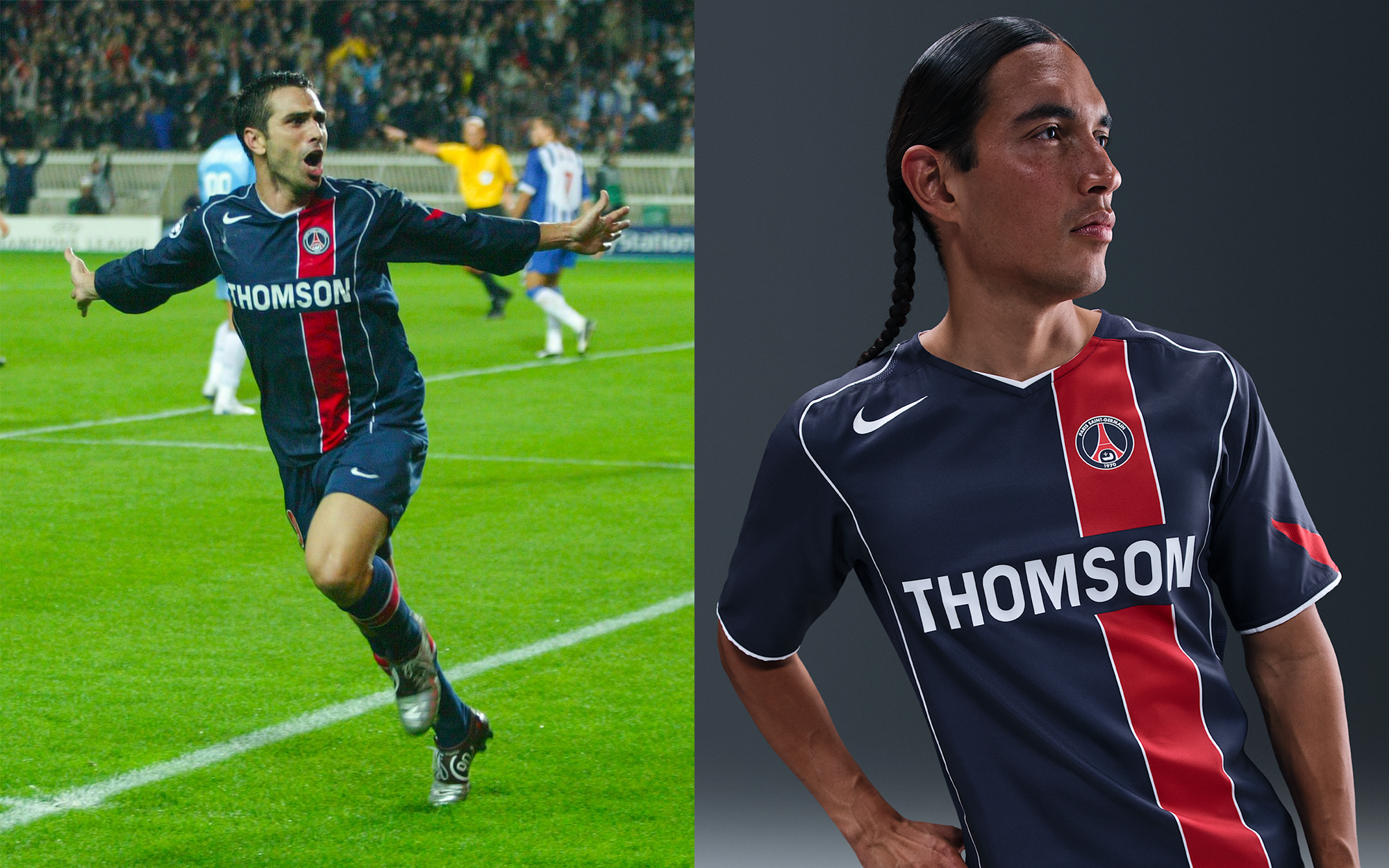 Nike Football Revisits PSG's 2004 Home Jersey & Pre-Match Gear