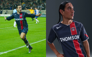 Nike Football's Paris Saint-Germain (PSG) 2004 Reissue collection.