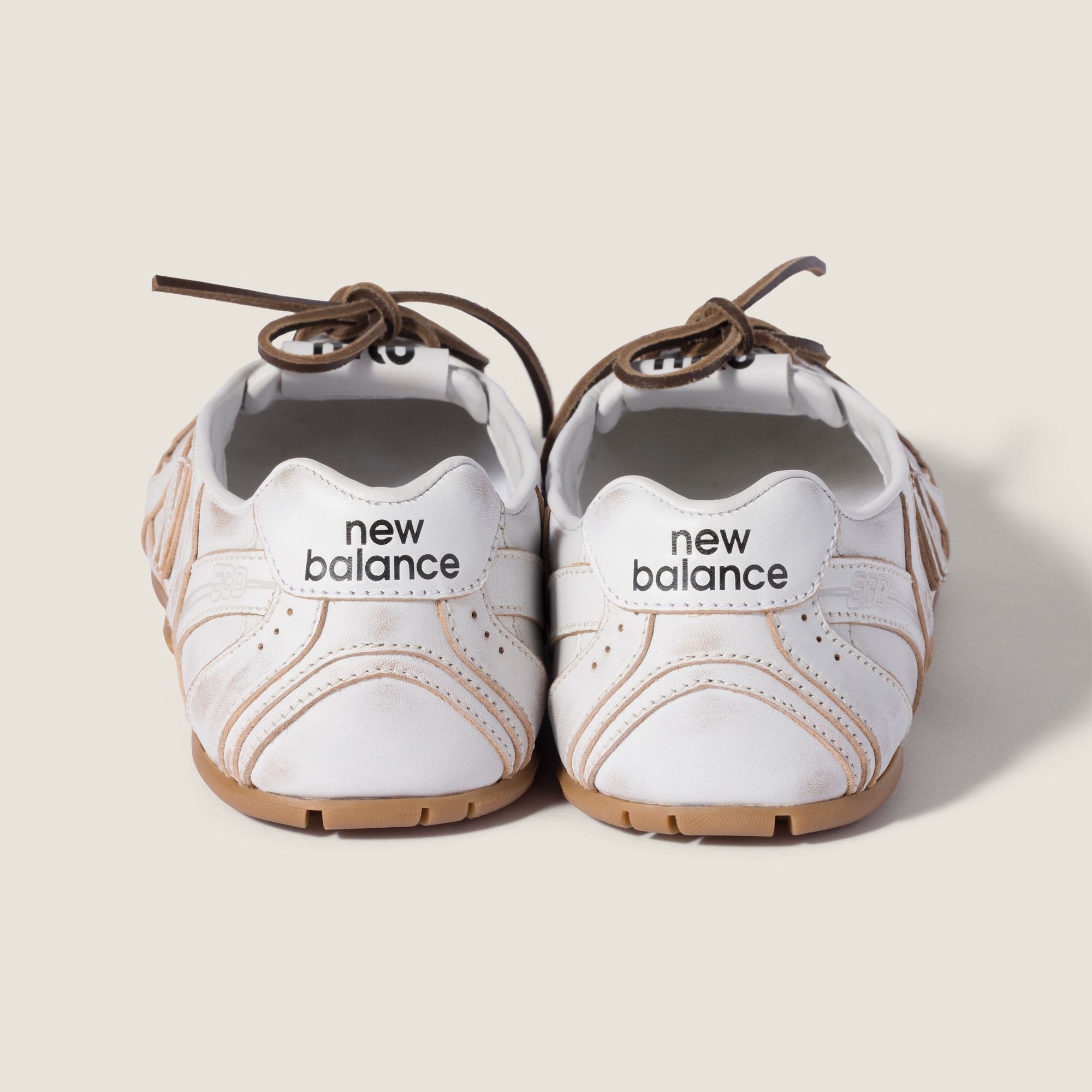 Miu Miu x New Balance 530SL Ballerina. Photo via Miu Miu.