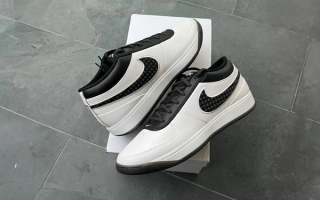 PJ Tucker's Nike Book 1 "Summit White/Black" Player-Exclusive (PE).