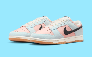 'Glacier Blue' and 'Arctic Orange' Hues Converge On The Nike Dunk Low
