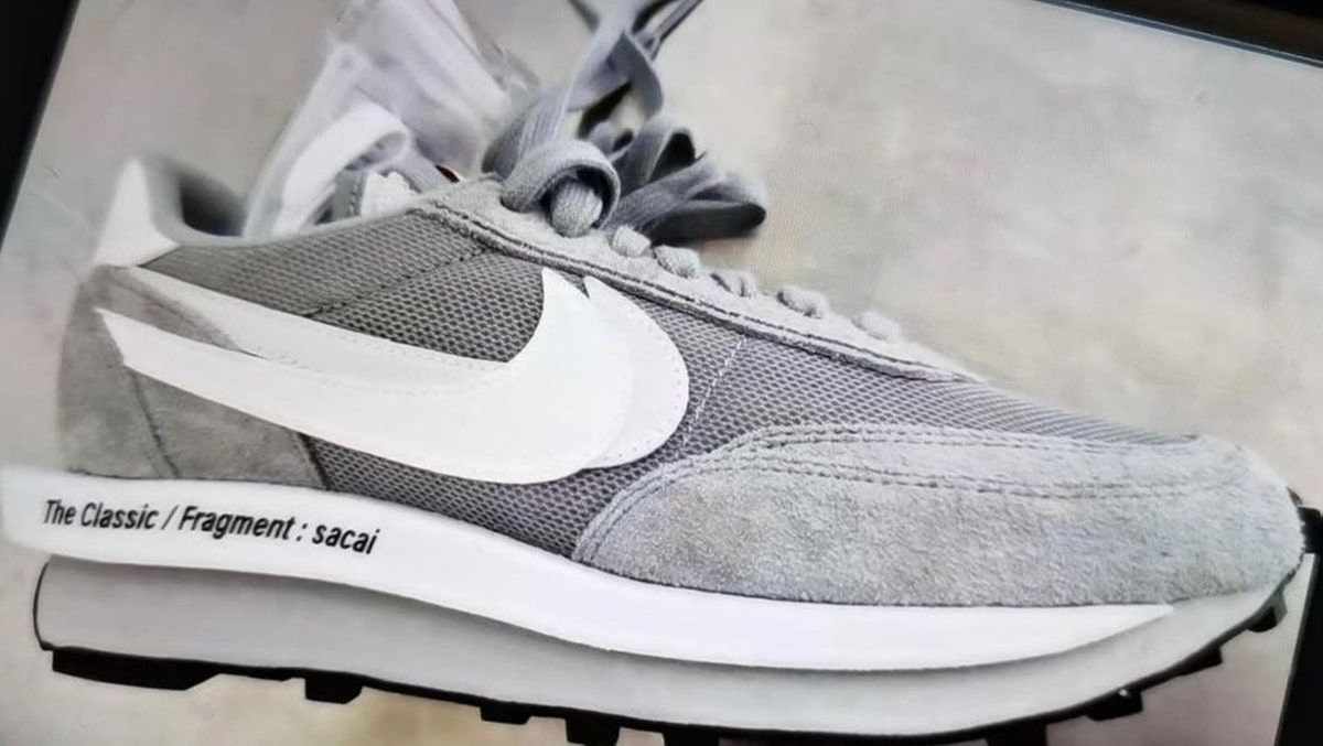 Sacai x 'ldv outlet waffle daybreak grey white