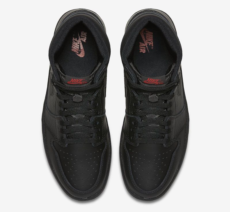 Nike air jordan 1 retro high og triple black hot sale