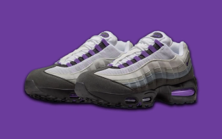 Mock-up of the Nike Air Max 95 OG Big Bubble in a "Sapphire" style.