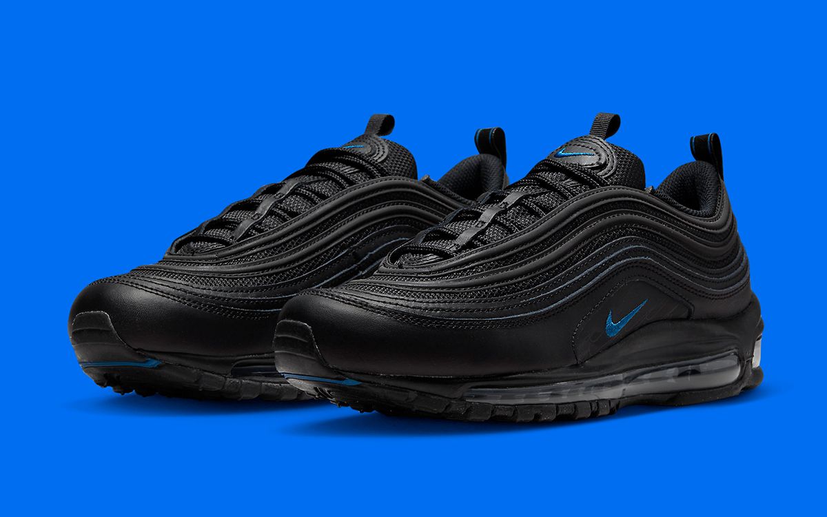 Nike air max 97 blue black best sale