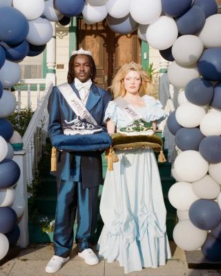 Two Nike Air Force 3 Low collabs by NIGO, inspired by Georgetown and Oregon University colors.